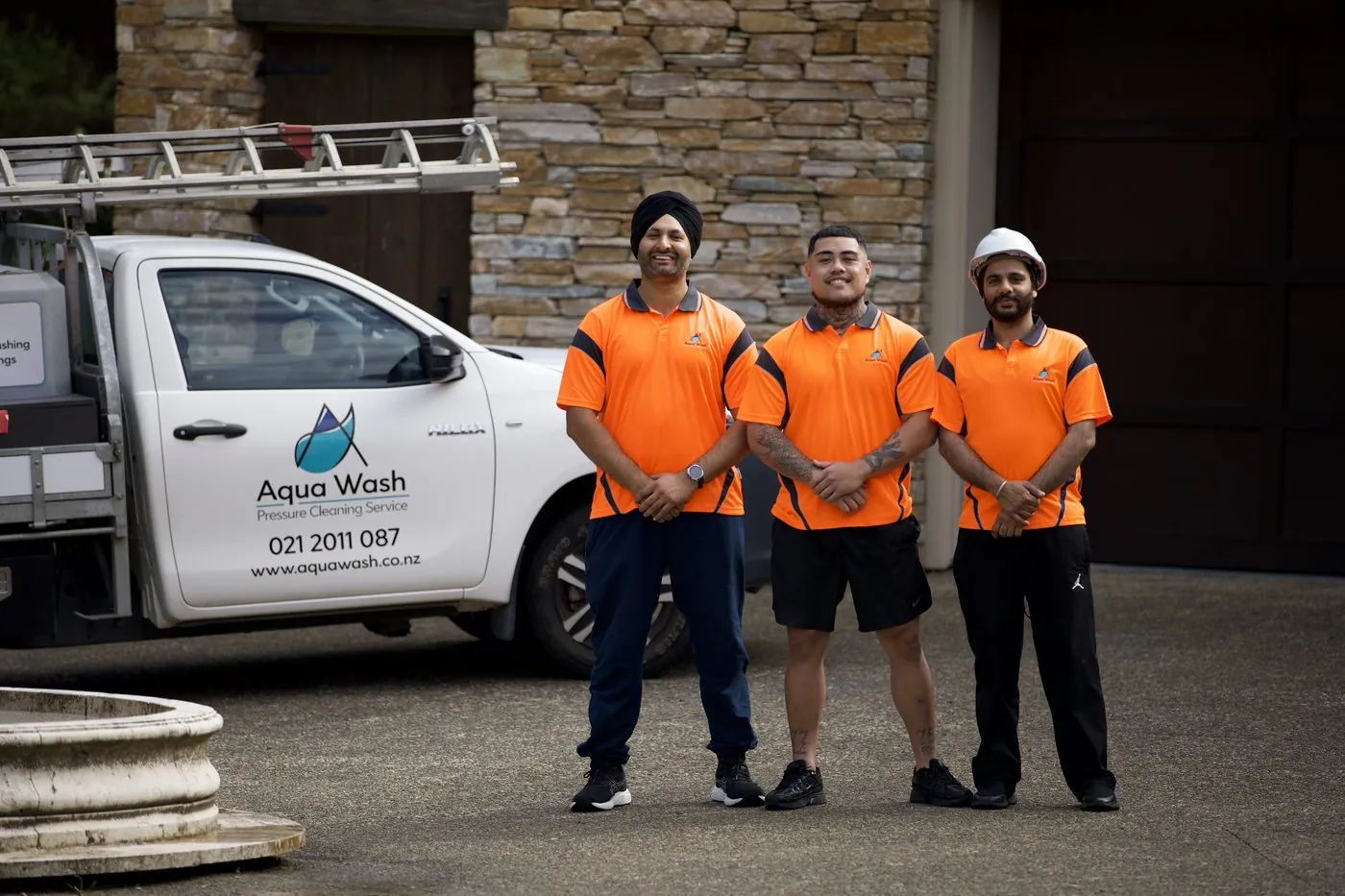 The Aqua Wash team